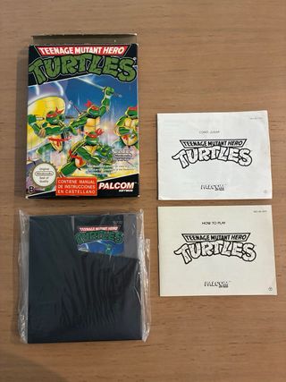 Teenage Mutant Hero Turtles NES Spaco
