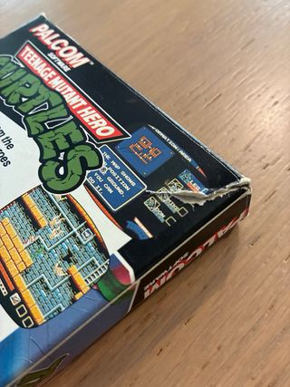 Teenage Mutant Hero Turtles NES Spaco