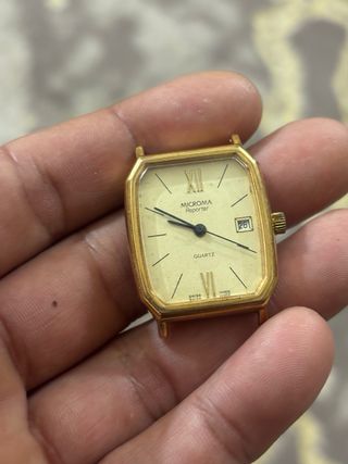 Orologio Microma Reporter Oro Quarzo
