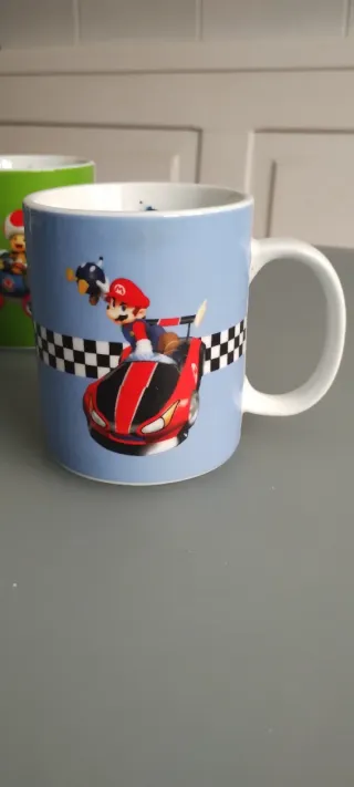 Tazas Mario Kart Wii