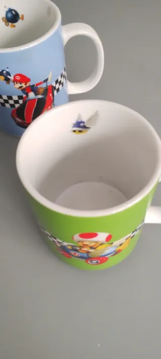 Tazas Mario Kart Wii
