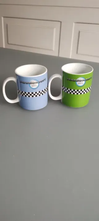 Tazas Mario Kart Wii