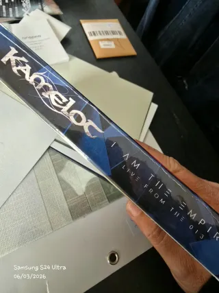 Kamelot - I Am The Empire Live CD DVD e Blu-ray