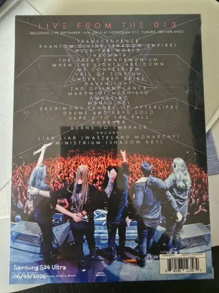 Kamelot - I Am The Empire Live CD DVD e Blu-ray