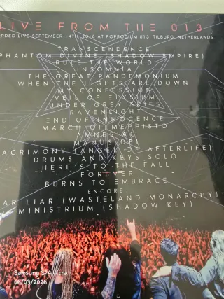 Kamelot - I Am The Empire Live CD DVD e Blu-ray