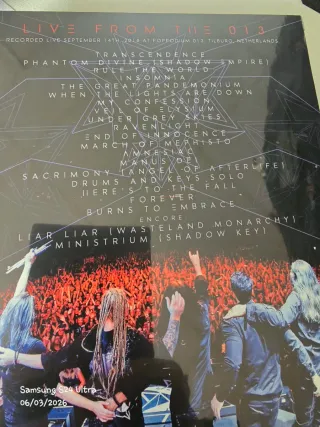 Kamelot - I Am The Empire Live CD DVD e Blu-ray