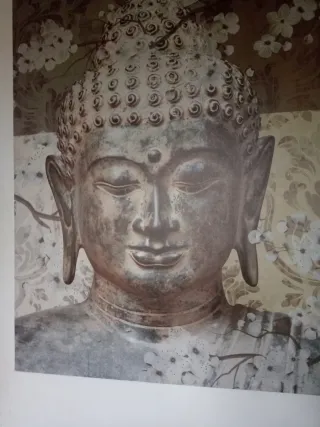 Cuadro Buda Beige y Marrón