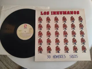 Vinilo Los Inhumanos - 30 Hombres Solos