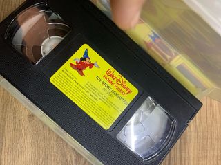 Lote VHS Disney: Toy Story y Los Tres Caballeros