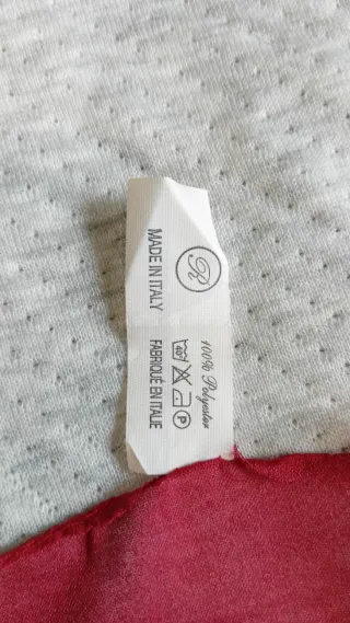 Pañuelo Vintage Italia estilo Barroco leopardo