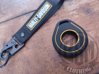 Portachiavi Harley-Davidson nero