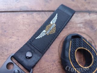 Portachiavi Harley-Davidson nero