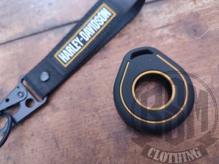 Portachiavi Harley-Davidson nero