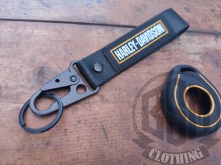 Portachiavi Harley-Davidson nero