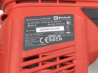 martillo electrico einhell tcrh900kit