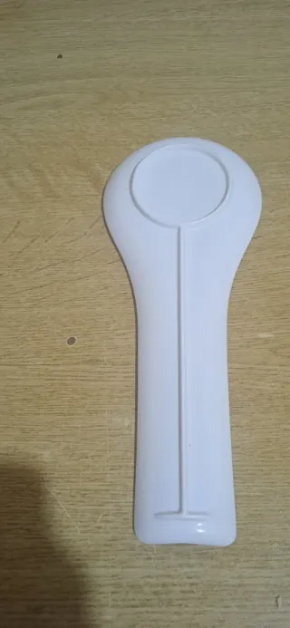 Porta mestolo in plastica decorato