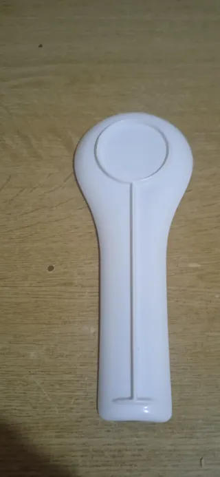 Porta mestolo in plastica decorato