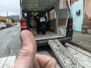 GRUA MOTO TRANSPORTE