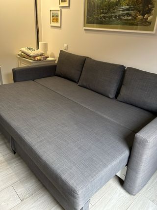 Sofá Cama Gris 3 Plazas