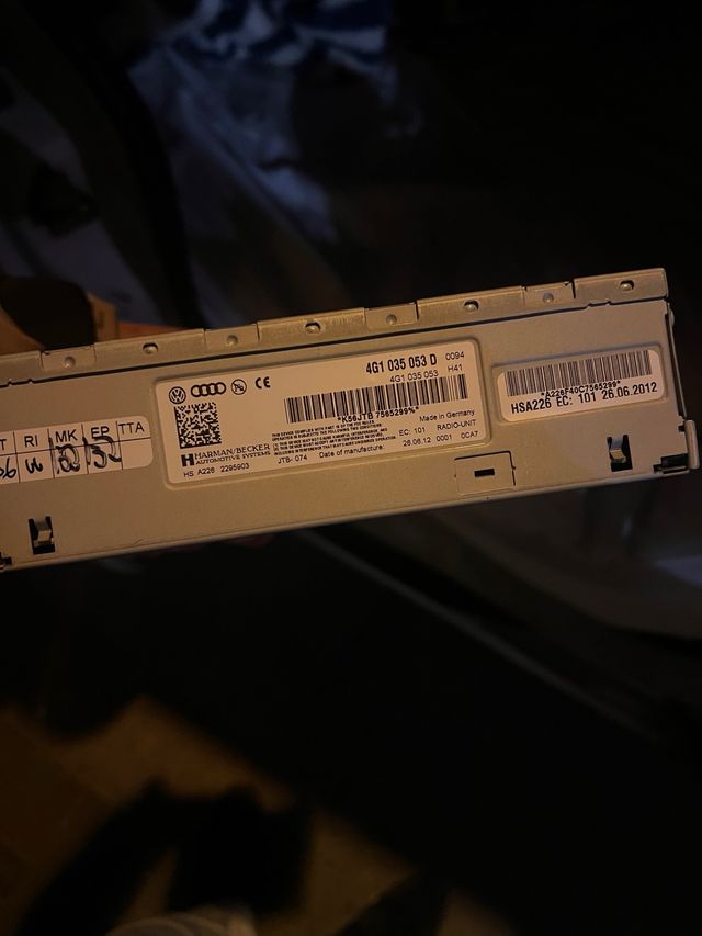 Módulo Radio MMI Audi 4G1 035 053 D