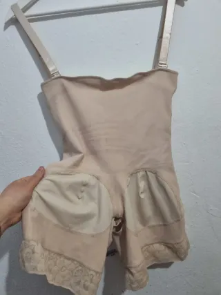 Faja Pitbull Beige Compresión