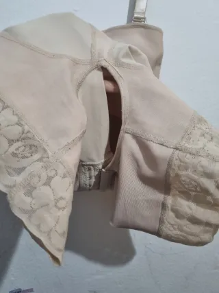 Faja Pitbull Beige Compresión