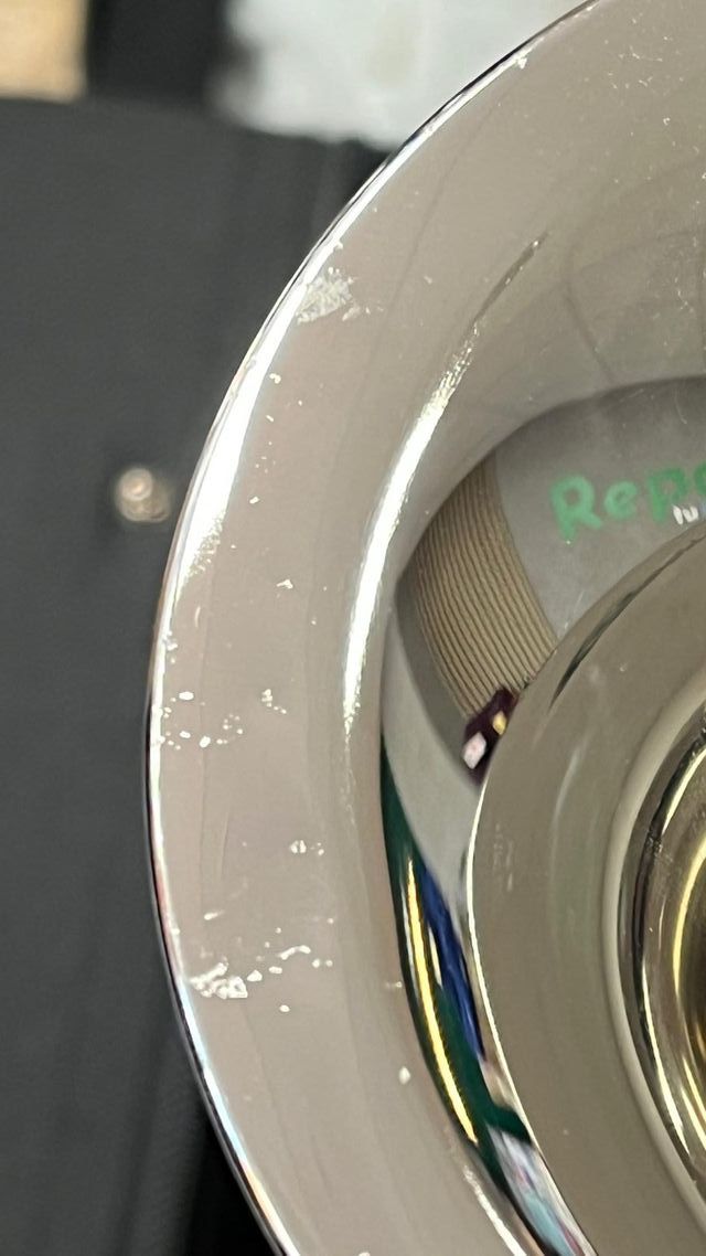 Trompeta plateada Vangoa - miniatura 2