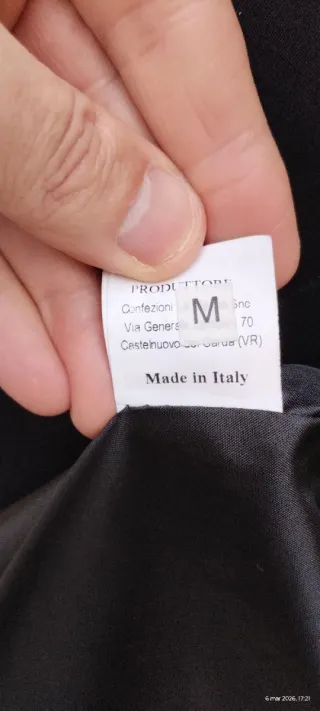 Cappotto donna Made in Italy tg 48 nero