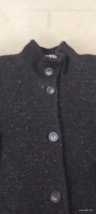 Cappotto donna Made in Italy tg 48 nero