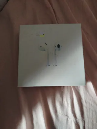 Airpods 1/2 Nuevos Apple Blancos