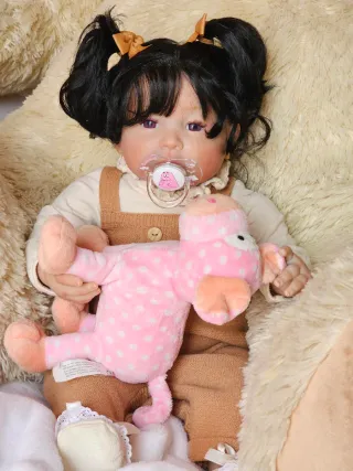Bebé Reborn Asiática 55cm