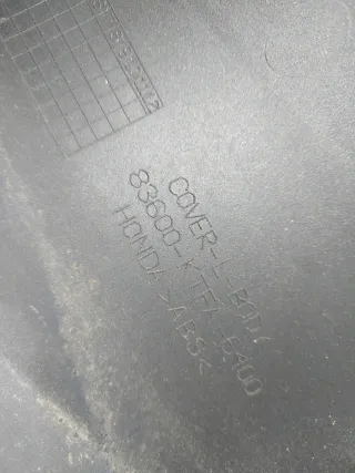 Tapa Trasera Izquierda Honda SH 125