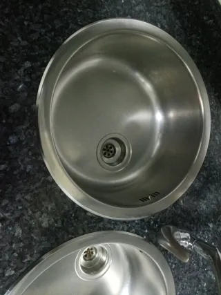 2 Lavelli in Acciaio Inox 39cm