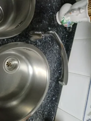 2 Lavelli in Acciaio Inox 39cm