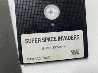 Super Space Invaders Amstrad Disco 6128