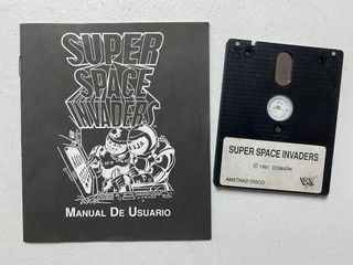 Super Space Invaders Amstrad Disco 6128