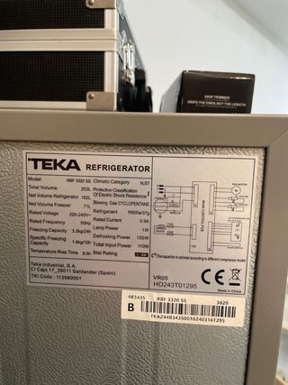Nevera Teka RBF 3320 SS