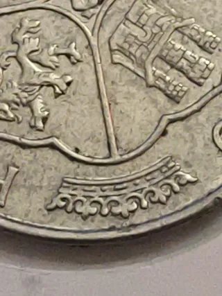 100 Pesetas Plata Franco 1966