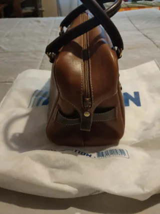 Borsa  Bauletto Zenith Vintage Pelle colore cuoio