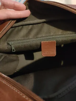 Borsa  Bauletto Zenith Vintage Pelle colore cuoio