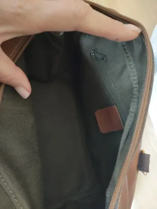 Borsa  Bauletto Zenith Vintage Pelle colore cuoio