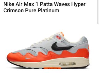 Nike Air Max 1 Patta Waves Hyper Crimson
