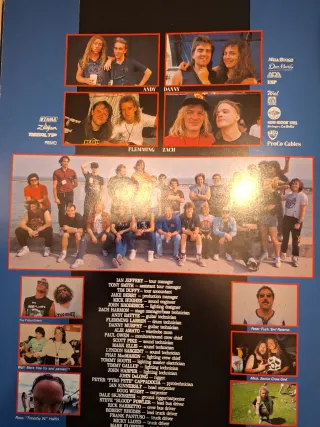 Metallica ...And Justice For All Tourbook 88-89