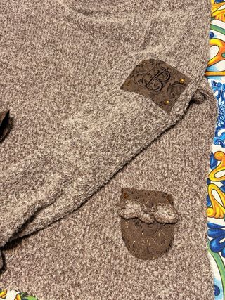 Maglione Biba Boho-Chic con Pizzo