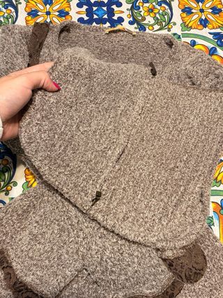 Maglione Biba Boho-Chic con Pizzo