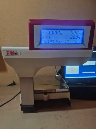 Báscula Epelsa Jupiter con escáner y ticket