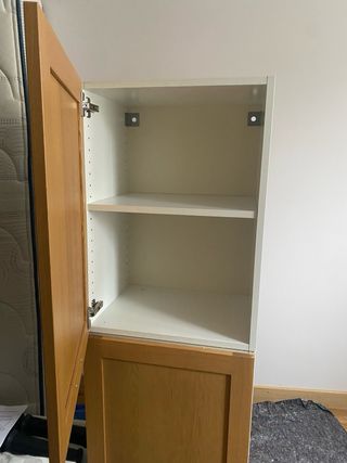 Armario de cocina de madera