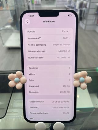 iPhone 13 Pro Max 256GB Gris