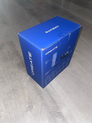 Batidora portátil Create con vaso (Azul)