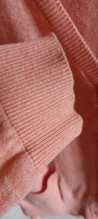 Cárdigan Bershka salmón Talla M